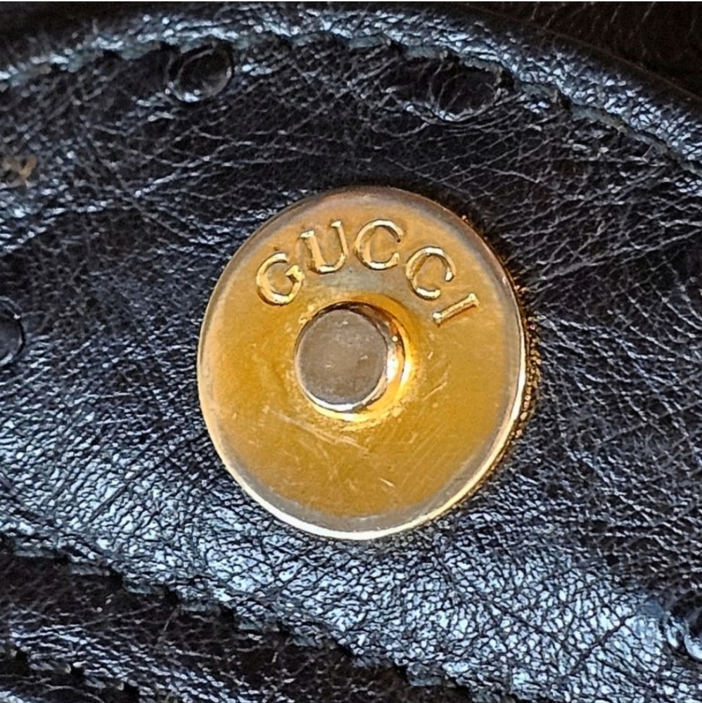 GUCCI OSTRICH DIANA BAG - Picture 13 of 16